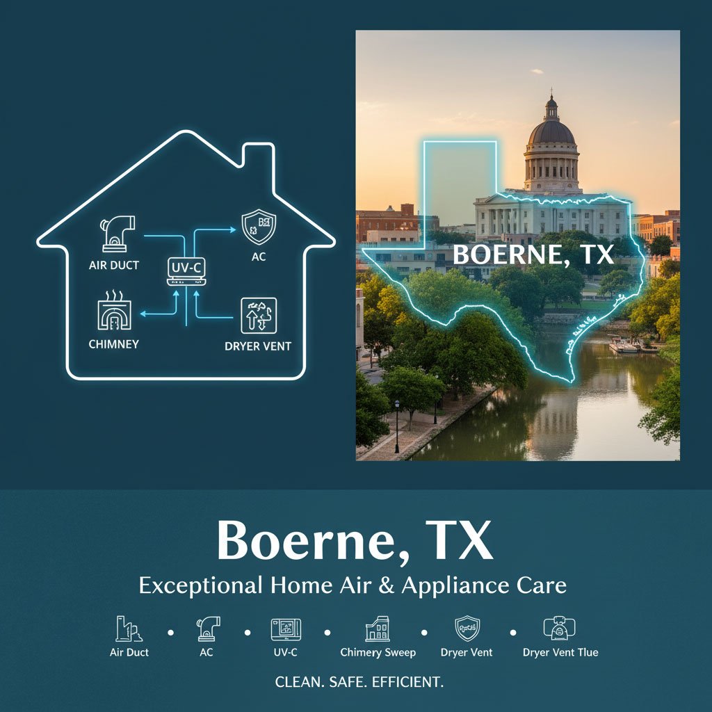 air duct cleaning service in Boerne TX home