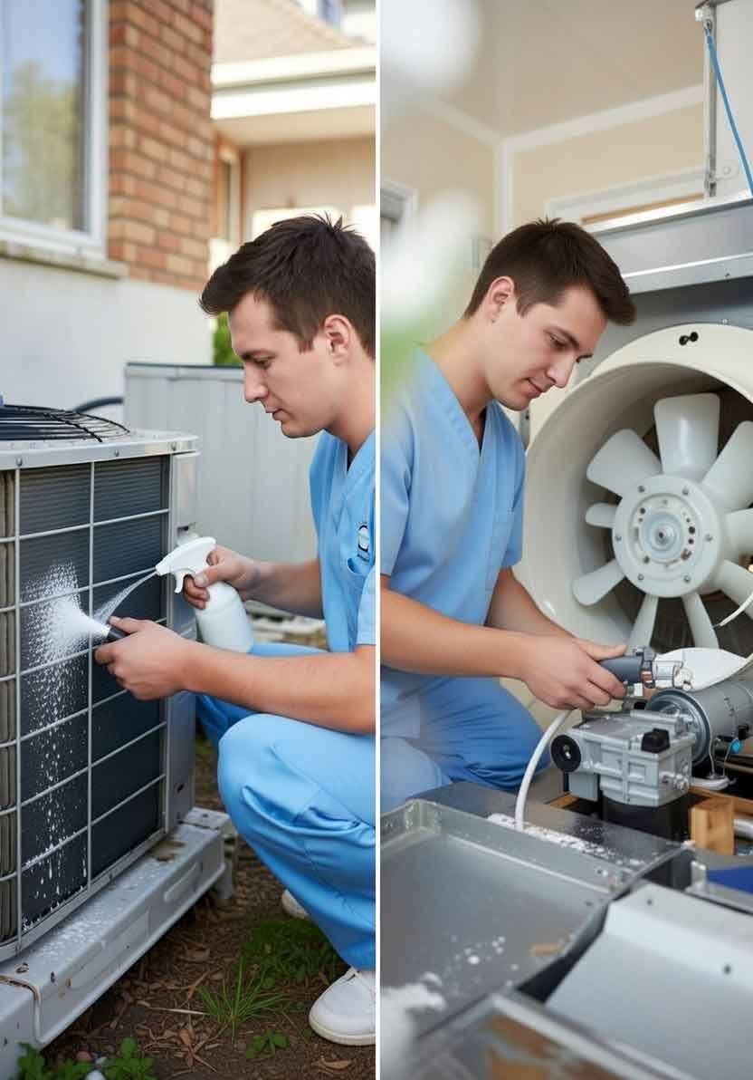 AC Coil and Blower cleaning texas